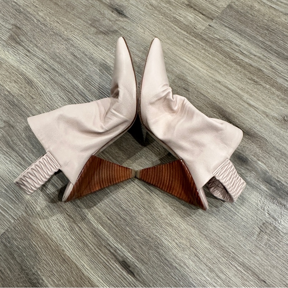 {preloved} Sigerson Morrison Cream  Women's Mules - Picture 6 of 9